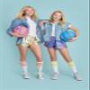 iscream Big Girls Shiny Metallic Sporty Short Collection - Iridescent Violet Large (14) view 4