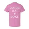 Personalized T-Shirt with Custom Images or Text, Various Sizes and Colors (US, Alpha, XX-Large, Regular, Regular, Heather Radiant) view 2