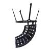 Basketball Return Attachment - PP Portable Ball Returner for Home and Outdoor Playing Court Basketball | Not Complicated Fixing Basketball Hoop Returner Attachment view 1