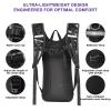 CTSAYCTL Hydration Backpack,Water Backpack with 2L Water Bladder,Festival Essential-Rave Hydration Pack,Lightweight Insulation Hydropack for Outdoor,Hiking,Running,Biking,Music Festival for Men Women view 2