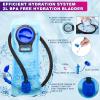 CTSAYCTL Hydration Backpack,Water Backpack with 2L Water Bladder,Festival Essential-Rave Hydration Pack,Lightweight Insulation Hydropack for Outdoor,Hiking,Running,Biking,Music Festival for Men Women view 3