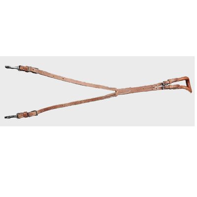 New Herman Oak Harness Leather Spilt Saddle Crupper 1 1/4"" x 29"", Brown