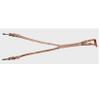 New Herman Oak Harness Leather Spilt Saddle Crupper 1 1/4"" x 29"", Brown view 1