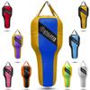 Outslayer Angle Uppercut Heavy Punching Bag for Boxing & MMA - Customizable Colors, Optional D-Ring, Unfilled/Soft Filled Choices - Made in USA - Blue/Yellow, Unfilled Without D-Ring view 1