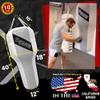 Outslayer Angle Uppercut Heavy Punching Bag for Boxing & MMA - Customizable Colors, Optional D-Ring, Unfilled/Soft Filled Choices - Made in USA - Blue/Yellow, Unfilled Without D-Ring view 2