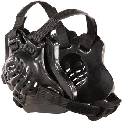 Wrestling Headgear - Ear Guard - Ultra Soft Ear and Head Guard - The ONE (Black/Black/Black, Youth)
