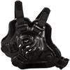 Wrestling Headgear - Ear Guard - Ultra Soft Ear and Head Guard - The ONE (Black/Black/Black, Youth) view 3