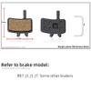 4 Pairs Bike Disc Brake Pads Resin MTB Disc Brake Pads/Fit for AVID BB7 Juicy 3 57 MTB Mountain Bike Disc Brake Parts view 3