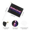 Joisbs Genderfluid Pride Flag LGBTQ Vibrant Double-Sided Handheld Flags 5.5x8.3in: Celebrate Election Day with Style! Pack of 10 - Order Now! view 2