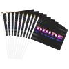 Joisbs Genderfluid Pride Flag LGBTQ Vibrant Double-Sided Handheld Flags 5.5x8.3in: Celebrate Election Day with Style! Pack of 10 - Order Now! view 4