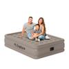Hi Explore Air Mattress Full with Built in Pump Raised, with Comfortable Plush, Inflatable Blow Up Mattress, Portable Airbed for Home, Guests, Camping(Khaki, 18 Height) view 1