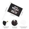 Joisbs Relax I Can Fix It Vibrant Double-Sided Handheld Flags 5.5x8.3in: Celebrate Election Day with Style! Pack of 10 - Order Now! view 2