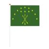 Joisbs Circassian Flag Vibrant Double-Sided Handheld Flags 5.5x8.3in: Celebrate Election Day with Style! Pack of 10 - Order Now! view 1