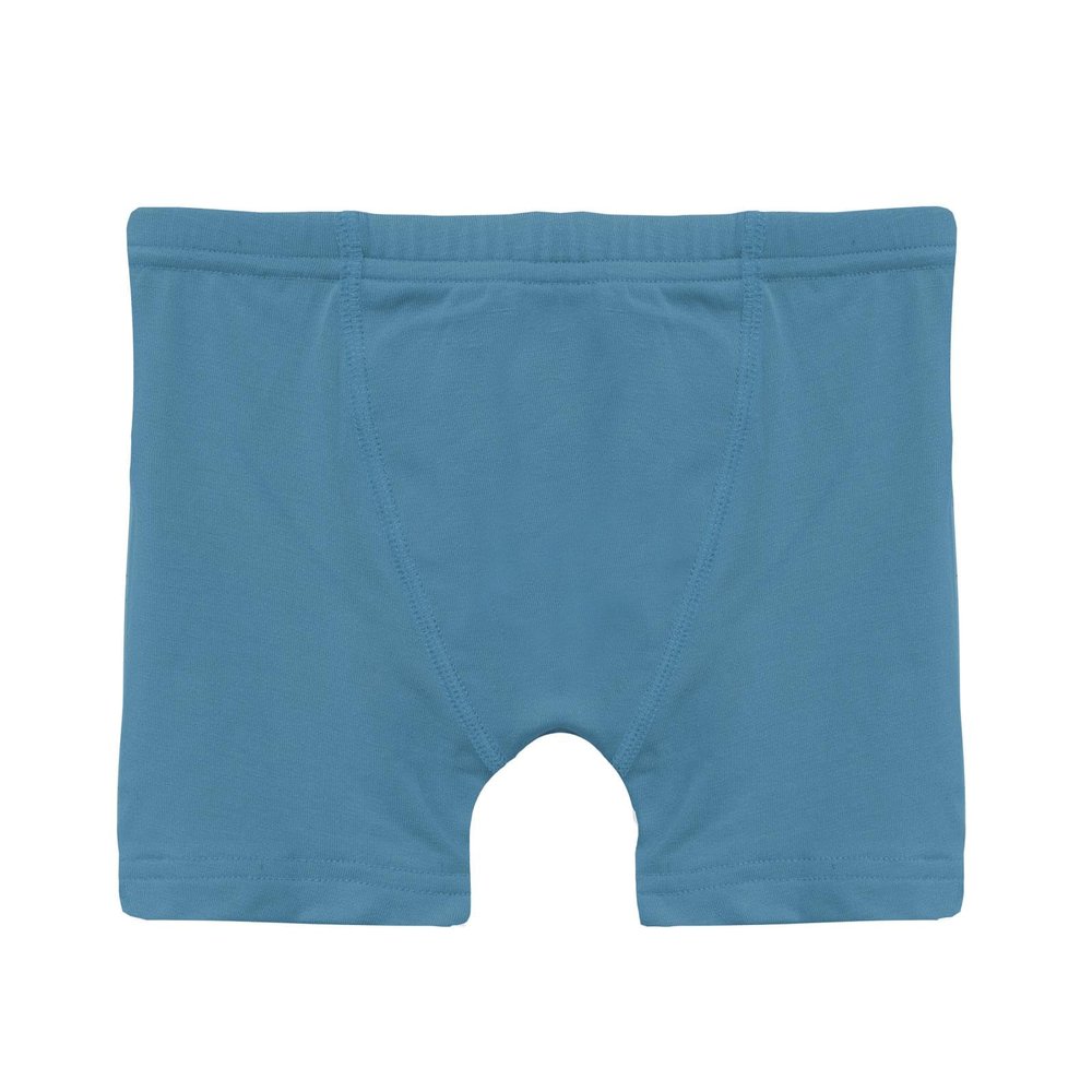 KicKee Boys Boxer Brief Underwear, Year Round Solids, Lightweight and Breathable For All Day Comfortfort (Blue Moon - 2T-3T)