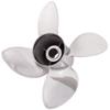 Rareelectrical New Stainless Steel Propeller Compatible with Yamaha 75-350 Hp by Part Numbers 9574-153-22 6Ax-45B76-10-00 6Ax-45B76-20-00 Diameter 15.25" X 22" Pitch Left Hand Rotation Rubex L4 view 1