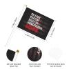 Joisbs Anti Prejudice And More Love Vibrant Double-Sided Handheld Flags 5.5x8.3in: Celebrate Election Day with Style! Pack of 10 - Order Now! view 2