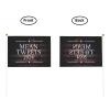 Joisbs Funny Election Design Mean Tweets 2024 Vibrant Double-Sided Handheld Flags 5.5x8.3in: Celebrate Election Day with Style! Pack of 10 - Order Now! view 3