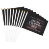 Joisbs Funny Election Design Mean Tweets 2024 Vibrant Double-Sided Handheld Flags 5.5x8.3in: Celebrate Election Day with Style! Pack of 10 - Order Now! view 4