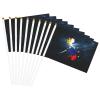 Joisbs Map of Philippines Vibrant Double-Sided Handheld Flags 5.5x8.3in: Celebrate Election Day with Style! Pack of 10 - Order Now! view 4