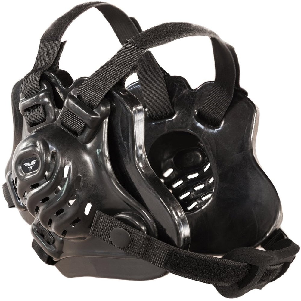Wrestling Headgear - Ear Guard - Ultra Soft Ear and Head Guard - The ONE (Black/Black/Black, Adult)