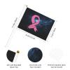 Joisbs Breast Cancer Awareness Vibrant Double-Sided Handheld Flags 5.5x8.3in: Celebrate Election Day with Style! Pack of 10 - Order Now! view 2