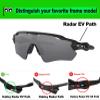 Prizo ORL Polarized Lenses Replacement for Oakley Radar EV Path Sunglasses OO9208 (Black Iridium) view 4