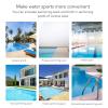 Vomeko Underwater Swim Training System,Swim Resistance Training Device,Pool Swim Resistance Machine G2 Female Thread 12V Lamp Pool Counter Current Surfing Device Swimming Trainer view 3