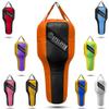 Outslayer Angle Uppercut Heavy Punching Bag for Boxing & MMA - Customizable Colors, Optional D-Ring, Unfilled/Soft Filled Choices - Made in USA - Black/Orange, Soft Filled with D-Ring view 1