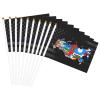 Joisbs Flag of Russian Vibrant Double-Sided Handheld Flags 5.5x8.3in: Celebrate Election Day with Style! Pack of 10 - Order Now! view 4