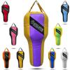 Outslayer Angle Uppercut Heavy Punching Bag for Boxing & MMA - Customizable Colors, Optional D-Ring, Unfilled/Soft Filled Choices - Made in USA - Purple/Yellow, Unfilled with D-Ring view 1