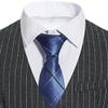 Maiyifu-GJ Men's Casual Pinstripe Dress Vests Formal Business Waistcoat Slim Fit Wedding Suit Vest for Suit or Tuxedo (Dark Grey,Medium) view 4