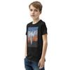 F-14 Fighter Jet Art USAF Military Aviation Pilots Combat Aircraft Aerospace F14 Youth Short Sleeve T-Shirt view 3