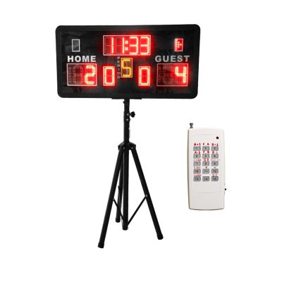 iumLeap LED Tabletop Scoreboard Professional for Big Scoreboard with Remote Control Portable Led Scoreboards Basketball, Baseball/Football/Tennis