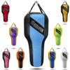 Outslayer Angle Uppercut Heavy Punching Bag for Boxing & MMA - Customizable Colors, Optional D-Ring, Unfilled/Soft Filled Choices - Made in USA - Light Blue/Black, Soft Filled with D-Ring
