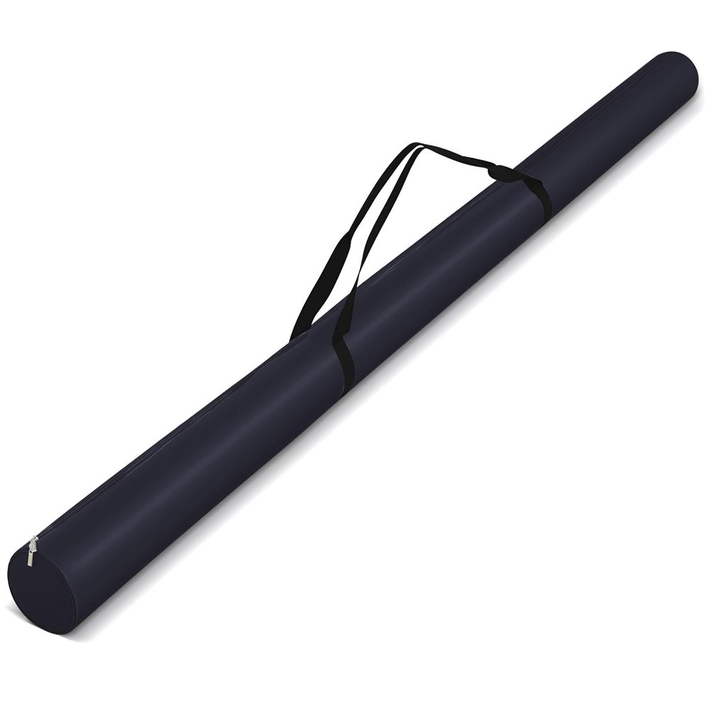 Cosblank Javelin Carrying Bag Heavy Duty Polyester Fabric Javelin Carrying Case for Track and Field Throwing Equipment, Hold up to 10 Javelins(Black)