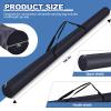 Cosblank Javelin Carrying Bag Heavy Duty Polyester Fabric Javelin Carrying Case for Track and Field Throwing Equipment, Hold up to 10 Javelins(Black) view 2