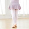 LingTing Dance Skirts for Girls Ballet Skirt for Kids Pull-On Wrap Skirt Light Purple view 3