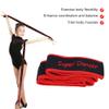 Fitness Stretch Strap Adjustable Ballet Stretch Strap for Arms Leg Stretcher Equipment for Kids Baton Twirling Dancing Streamers (Red) view 2