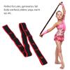 Fitness Stretch Strap Adjustable Ballet Stretch Strap for Arms Leg Stretcher Equipment for Kids Baton Twirling Dancing Streamers (Red) view 3
