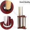 LWLYLCHBM Billiard Cue Rack, Freestanding Pool Cues Racks Wooden Billiard Pool Cue Rack Stick Holder for Schools Homes Clubs-A view 2