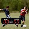 iumLeap 61cm Led Electronic Indoor Basketball/Football Game Scoreboard Volleyball Game Ir Remote Control Digital Table Scoreboard Wall-Mounted Professional Score Clock Score Keeper view 2