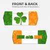 FoRes Irish Flag Sweatband Headbands - Versatile Workout Gear - Breathable, Comfortable Clothing Accessory for Outdoor Athletes view 2
