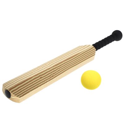 Balacoo Cricket Bat: Interactive Cricket Set Ball Cricket Bat Foam Padded Indoor Balls Plaything for Home Beach Backyard (with)