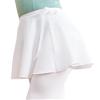 Dance Skirts for Girls, White Ballet Elastic Skirt, Sheer Chiffon Dance Skirts Over Scarf for Leotards view 1