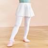 Dance Skirts for Girls, White Ballet Elastic Skirt, Sheer Chiffon Dance Skirts Over Scarf for Leotards view 2
