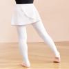 Dance Skirts for Girls, White Ballet Elastic Skirt, Sheer Chiffon Dance Skirts Over Scarf for Leotards view 3