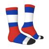 AOGATO Russian Flag Print Sport Socks Funny Socks For Men Women Unisex Adult Novelty Socks Long Tube Socks view 3
