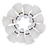 Leapiture White Badminton Ball 12 Pack Badminton Shuttlecocks Goose Feather Badminton Badminton Birdies Feather Shuttlecocks for Indoor Outdoor Great Stability view 1