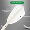 Leapiture White Badminton Ball 12 Pack Badminton Shuttlecocks Goose Feather Badminton Badminton Birdies Feather Shuttlecocks for Indoor Outdoor Great Stability view 2