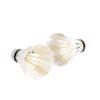 Leapiture White Badminton Ball 12 Pack Badminton Shuttlecocks Goose Feather Badminton Badminton Birdies Feather Shuttlecocks for Indoor Outdoor Great Stability view 3